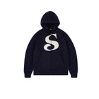 S45 Large S Logo Ink Splash Zip Up Hoodie