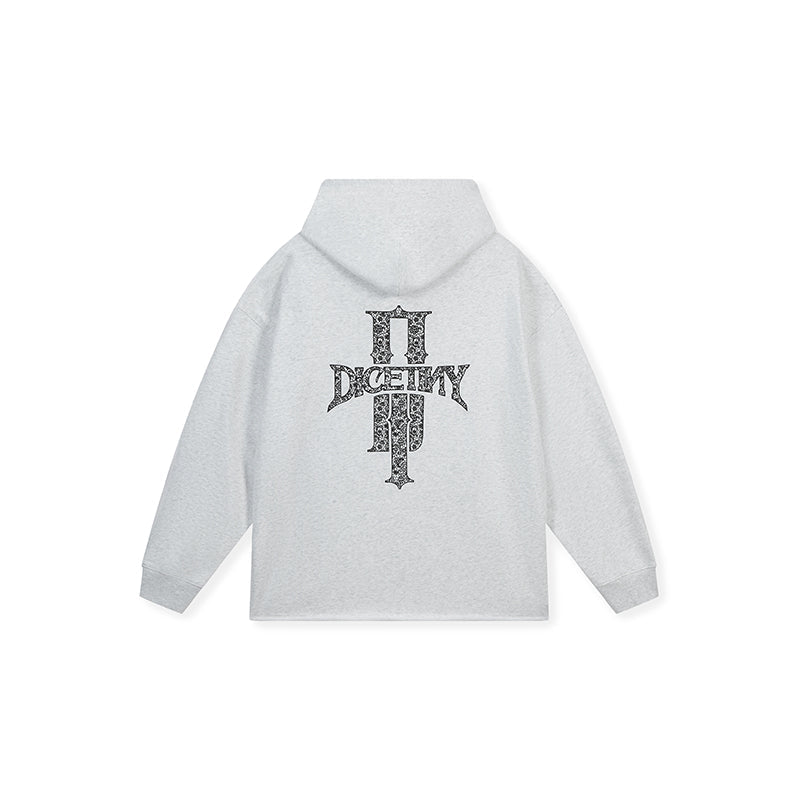 DICETINY Bunny Girl Lace Logo Hoodie