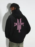 DICETINY Bunny Girl Lace Logo Hoodie
