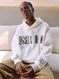 MEDM Animal Texture Logo Velcro Hoodie