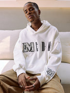 MEDM Animal Texture Logo Velcro Hoodie