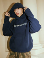 Wassup House Basic Logo Knit Hoodie