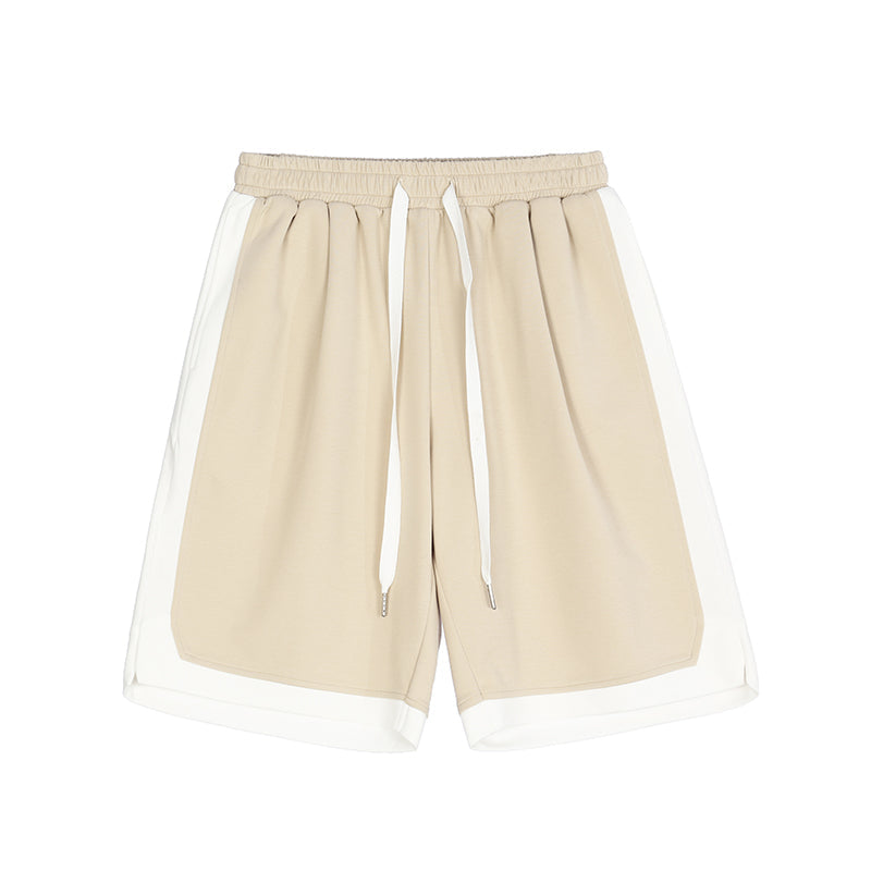 Contrast Color Basketball Shorts