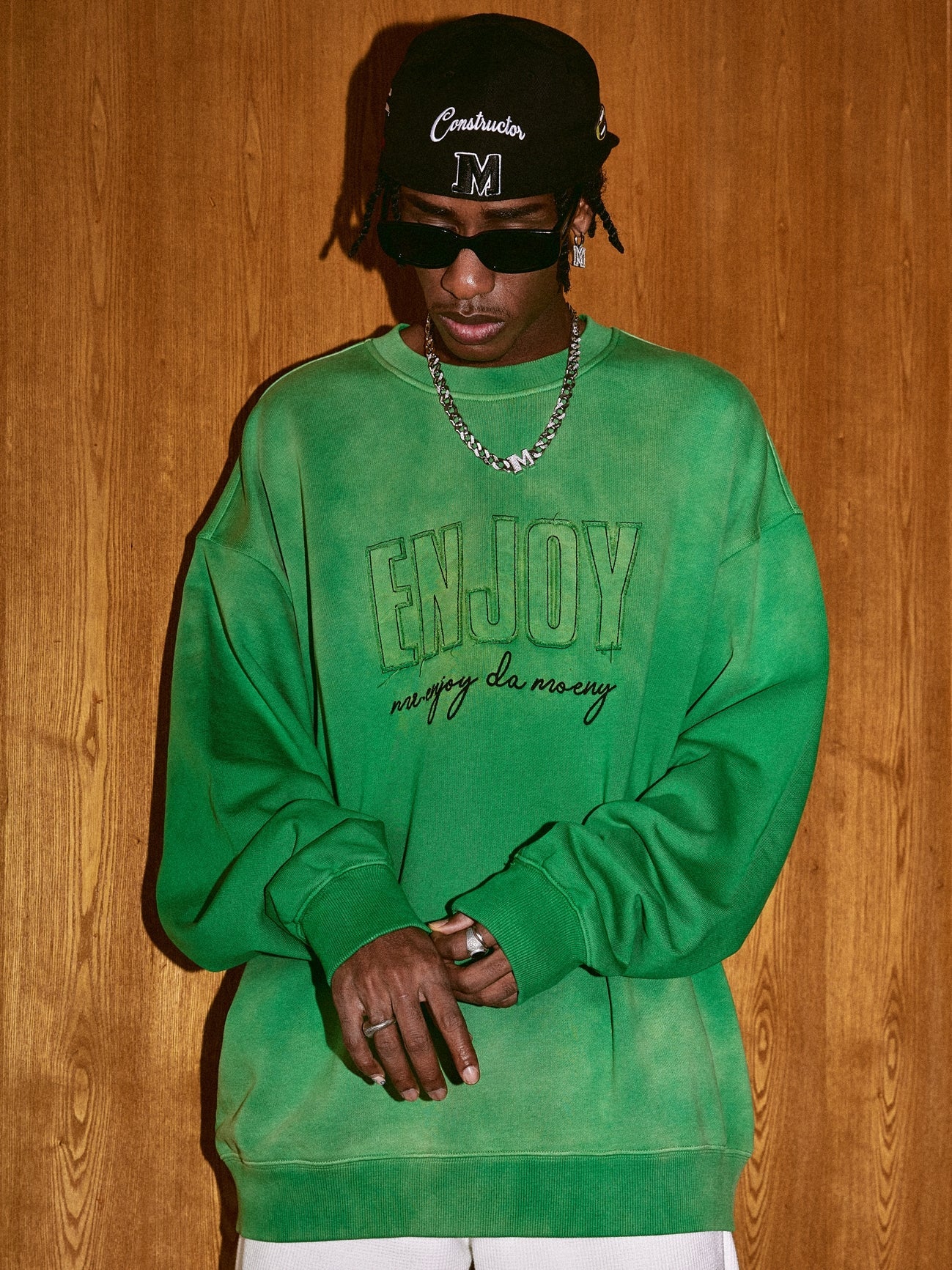 MEDM Gradient Embroidery Sweatshirts