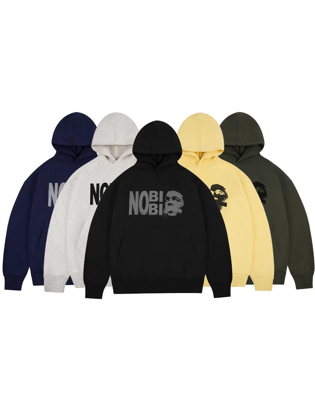 EVILKNIGHT(EK) NOBIBI Slogan Printing Hoodie