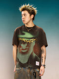 YADcrew “Northern Lights” Digital Printed Washed Spray Tee