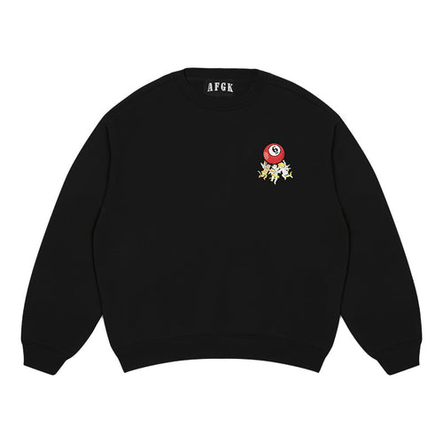 AFGK Angel Embroidery Printed Logo Sweatshirt