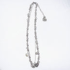 NboStore Zirconia Daisy couple Necklace