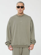F2CE Embroidered LOGO Basic Pullover Sweatshirts