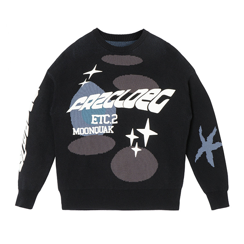 F2CE Foam Print Knit Sweater