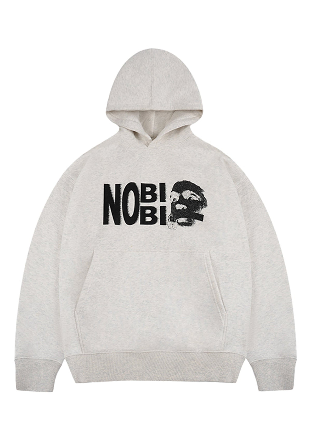 EVILKNIGHT(EK) NOBIBI Slogan Printing Hoodie