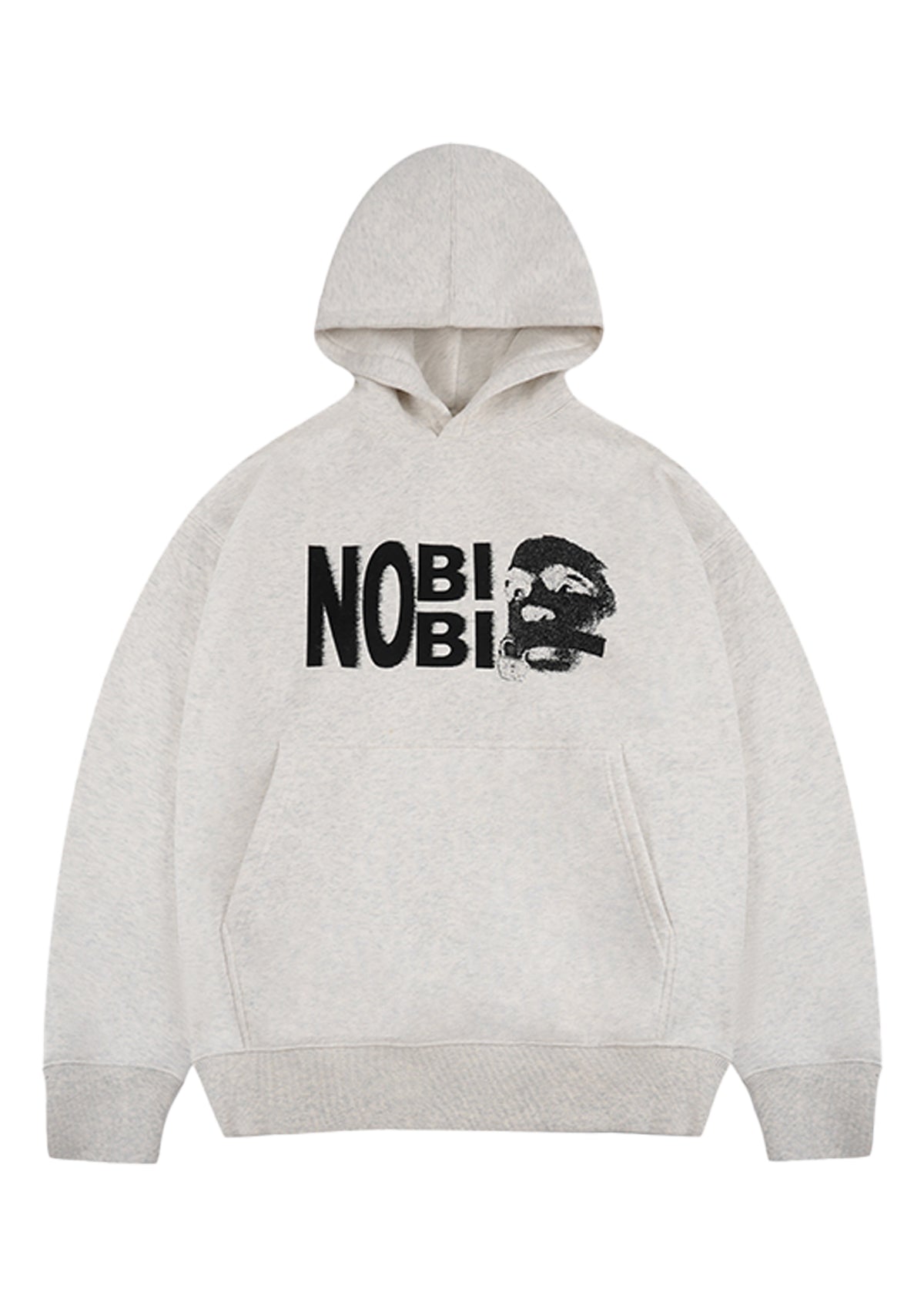EVILKNIGHT(EK) NOBIBI Slogan Printing Hoodie