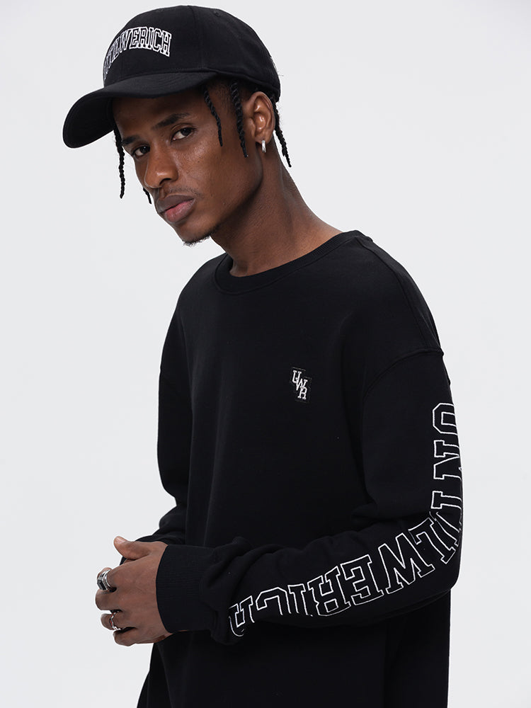 UNTILWERICH Logo Embroidered Sweatshirt