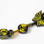 SALUTE *EVAE+ MOB Testing butterfly Smiley Necklace (A$AP Rocky)