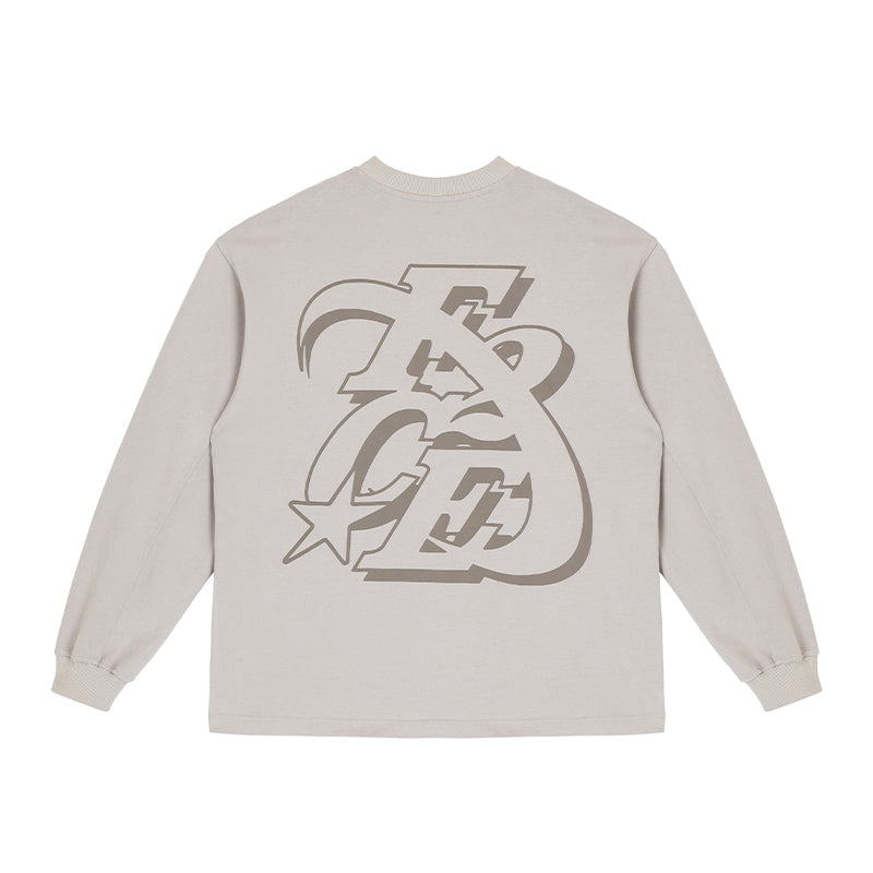 F2CE Basic Printing Logo Long Sleeved Tee