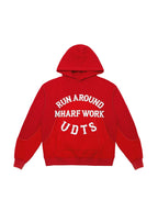MHARF Printed Patchwork Hoodie