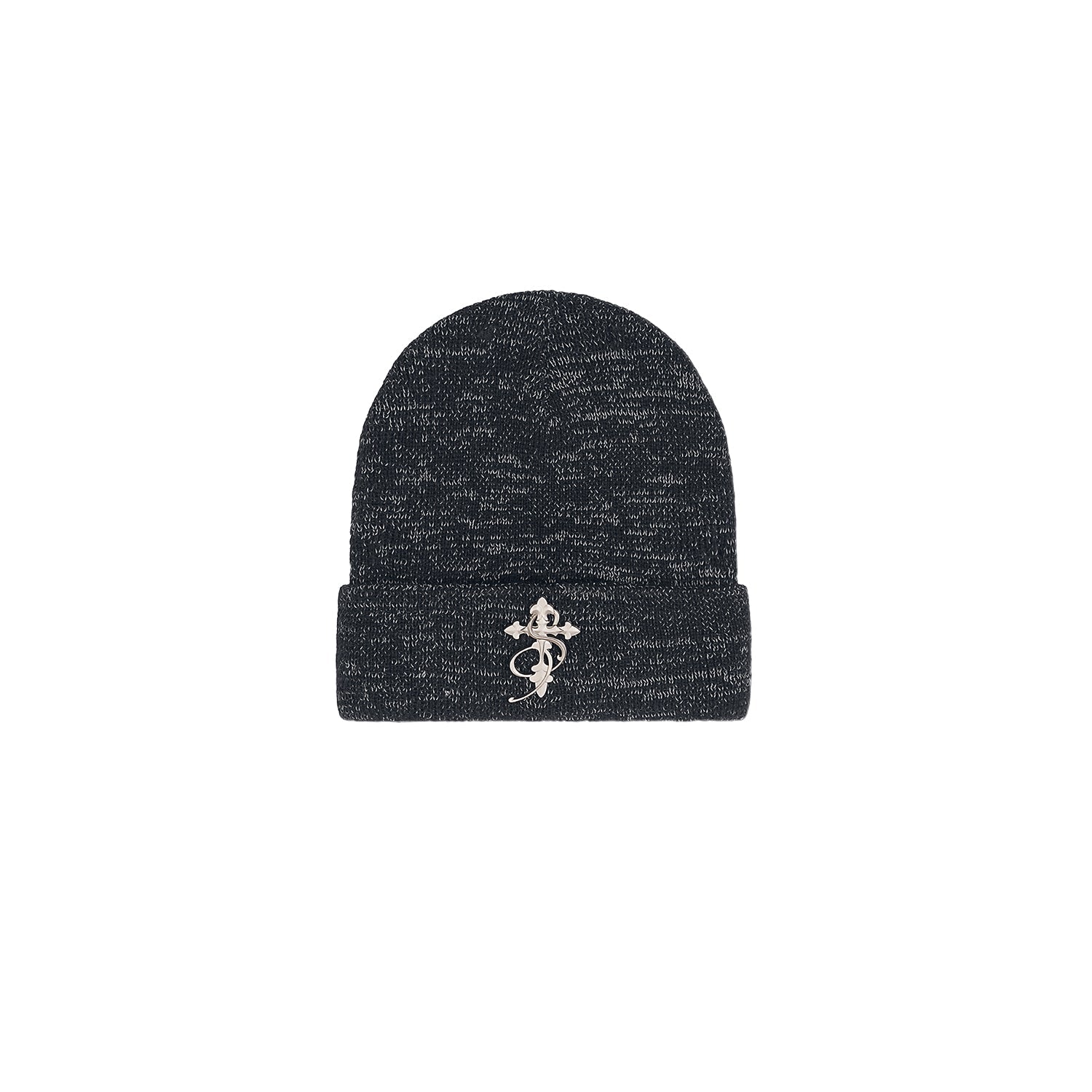Small Town Kid 3D Metal Logo Beanie