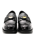Spazzolato Penny Loafers 37 Black