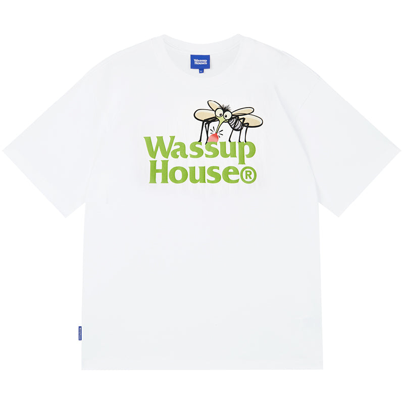 Wassup House Waves Print Tee