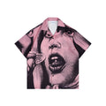 ANTIDOTE Portrait Print Short Sleeve Shirt