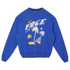 F2CE LOGO Foam Creative Print Embroidery Sweatshirts