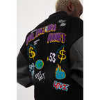 MEDM Symbols Varsity Jacket