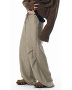 JHYQ Stripes Deconstructed Baggy Pants