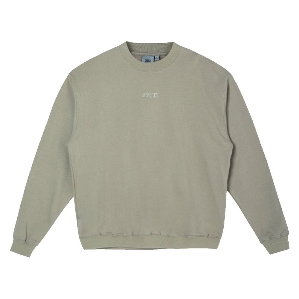 F2CE Embroidered LOGO Basic Pullover Sweatshirts
