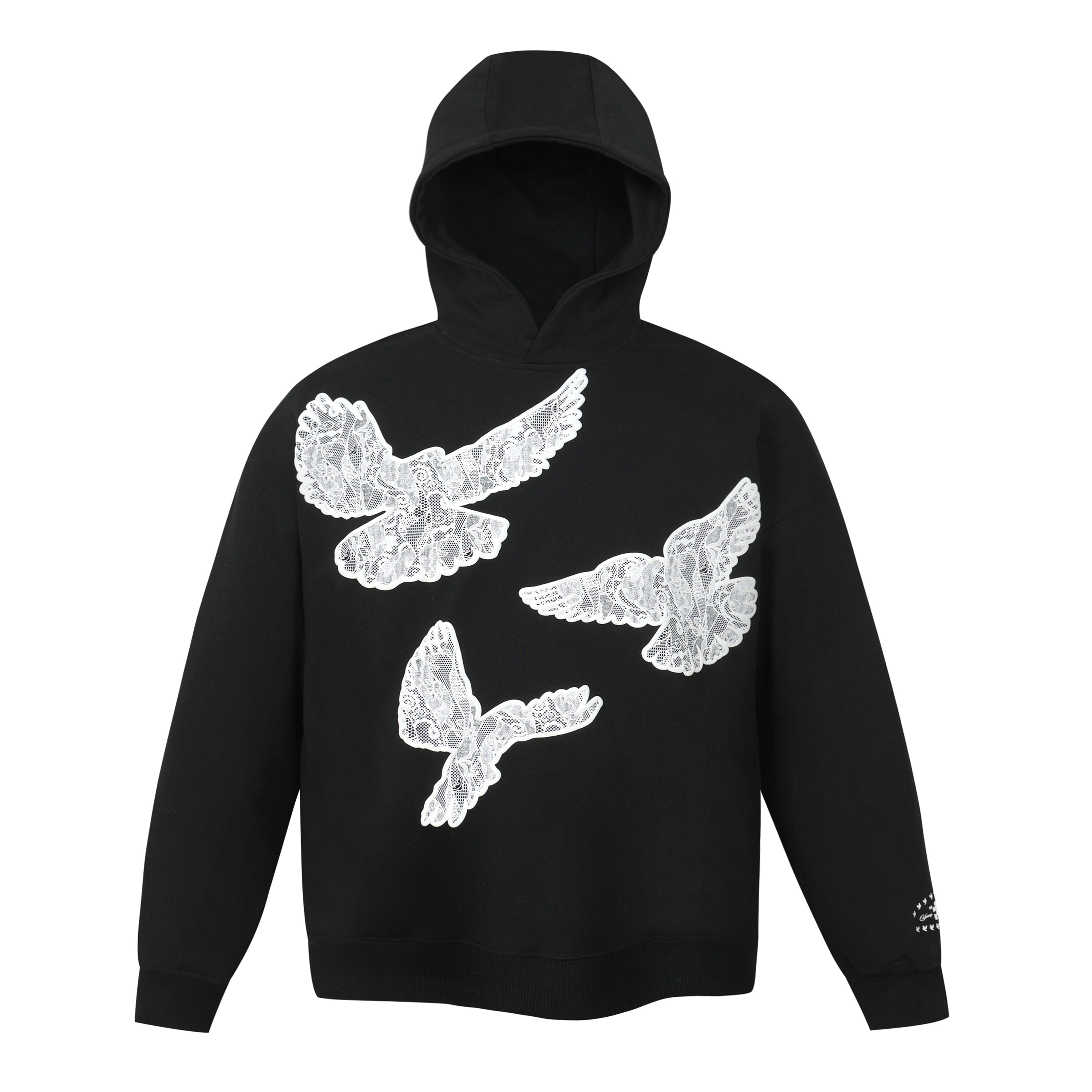YADcrew Lace Peace Dove Hoodie