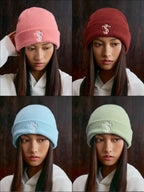 Small Town Kid Basic Logo Embroidery Beanie