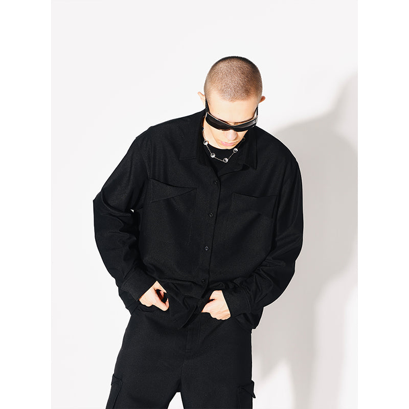 YADcrew Folded Long Sleeved Shirt