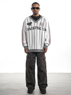 F3F Select Soccer Club Design V-neck Knit Sweater