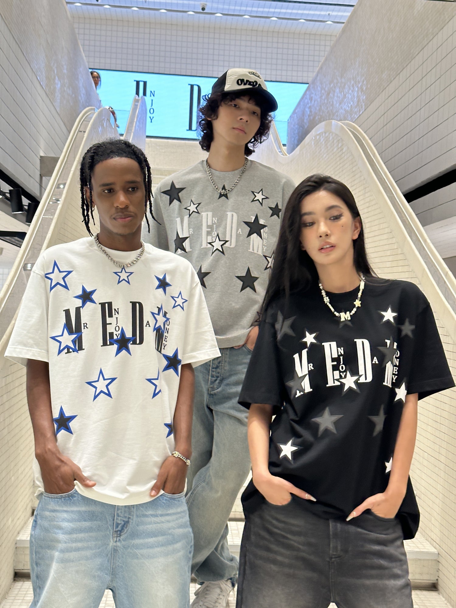 MEDM Logo Star Printing Tee