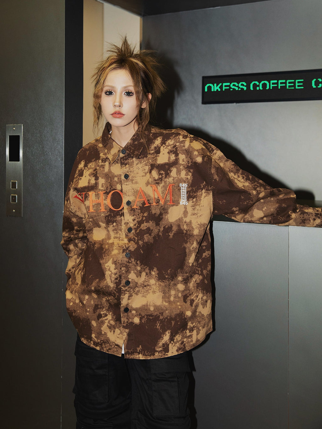 S45 Dyed Combination Craft Long Sleeve Shirt