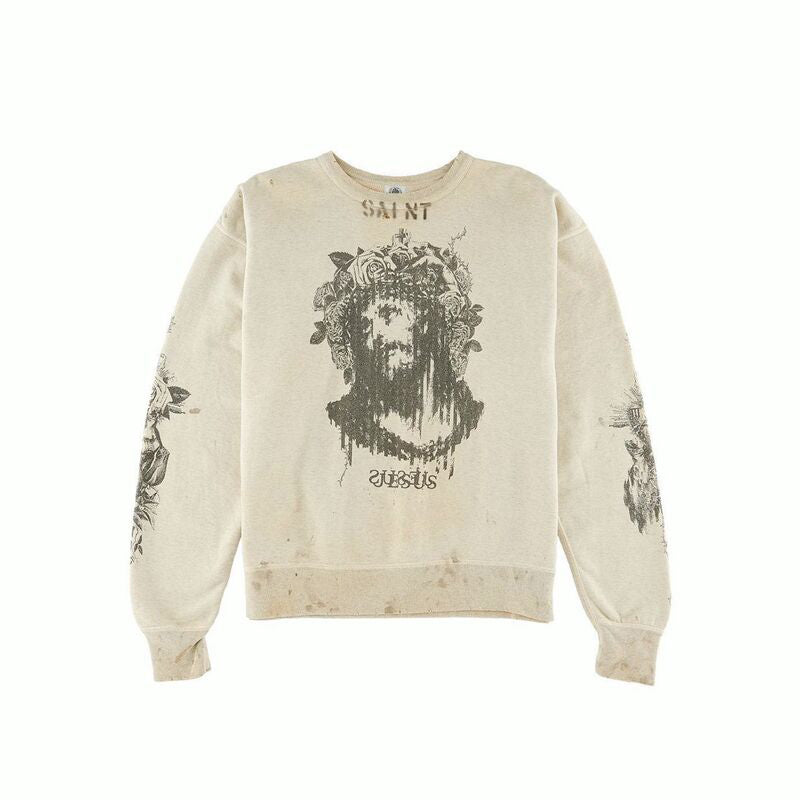 F3F Select Vintage Abstract Print Sweatshirts