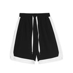 Contrast Color Basketball Shorts