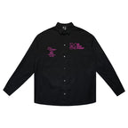 MEDM 3D Embroidery Long Sleeved Shirt