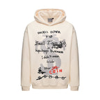 Small Town Kid Graffiti Font Print Hoodie