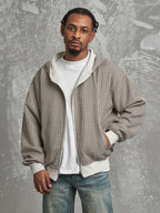 F3F Select Reversible Plaid Zip Up Hoodie
