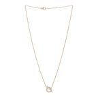 18K Rose Gold Green Sapphire Finesse Pendant Necklace