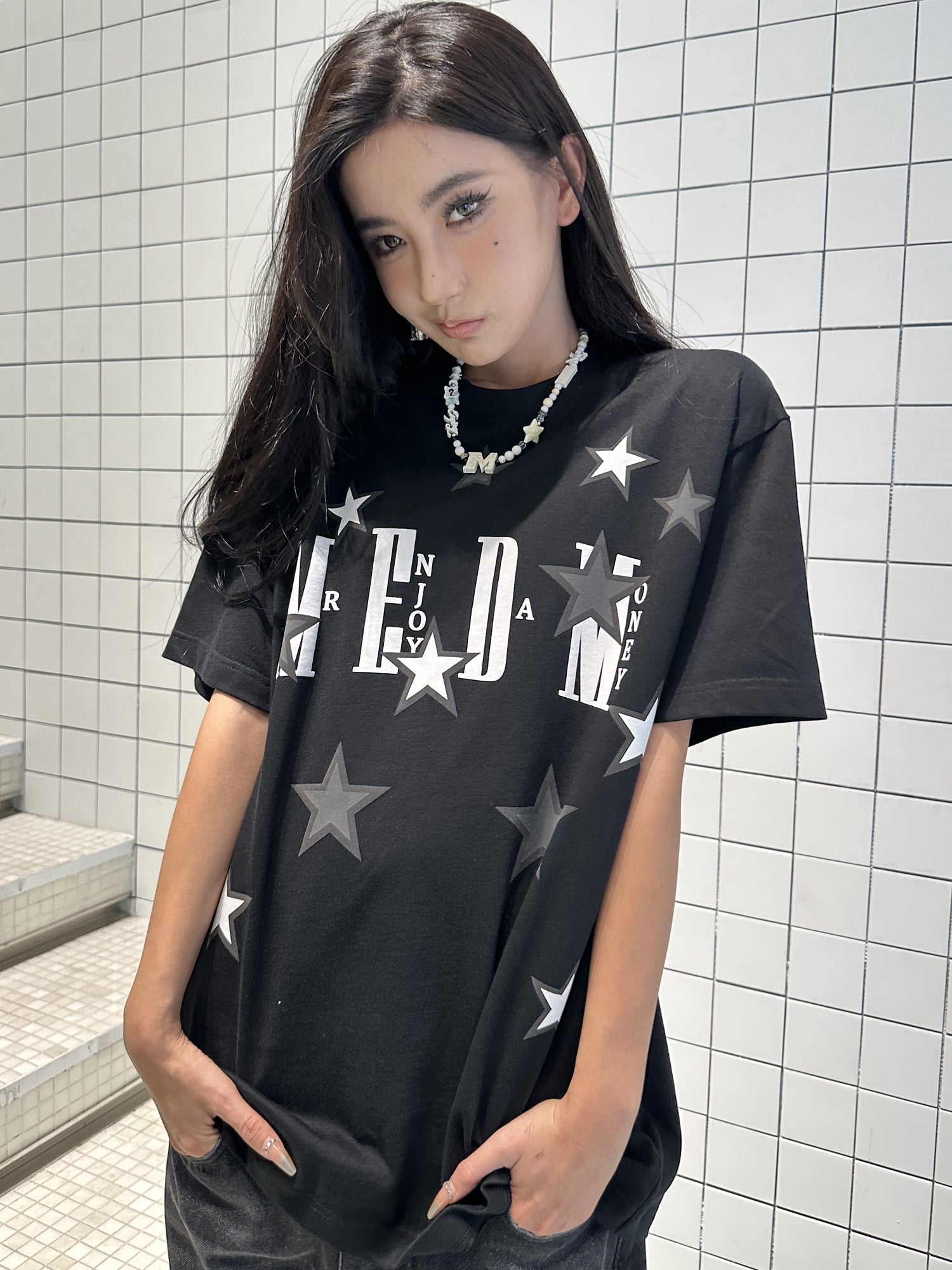 MEDM Logo Star Printing Tee