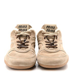 Suede Shearling Gymnasium Sneakers 39.5 Deserto