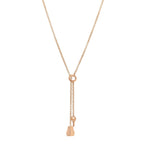 18K Rose Gold PM Kelly Clochette Necklace