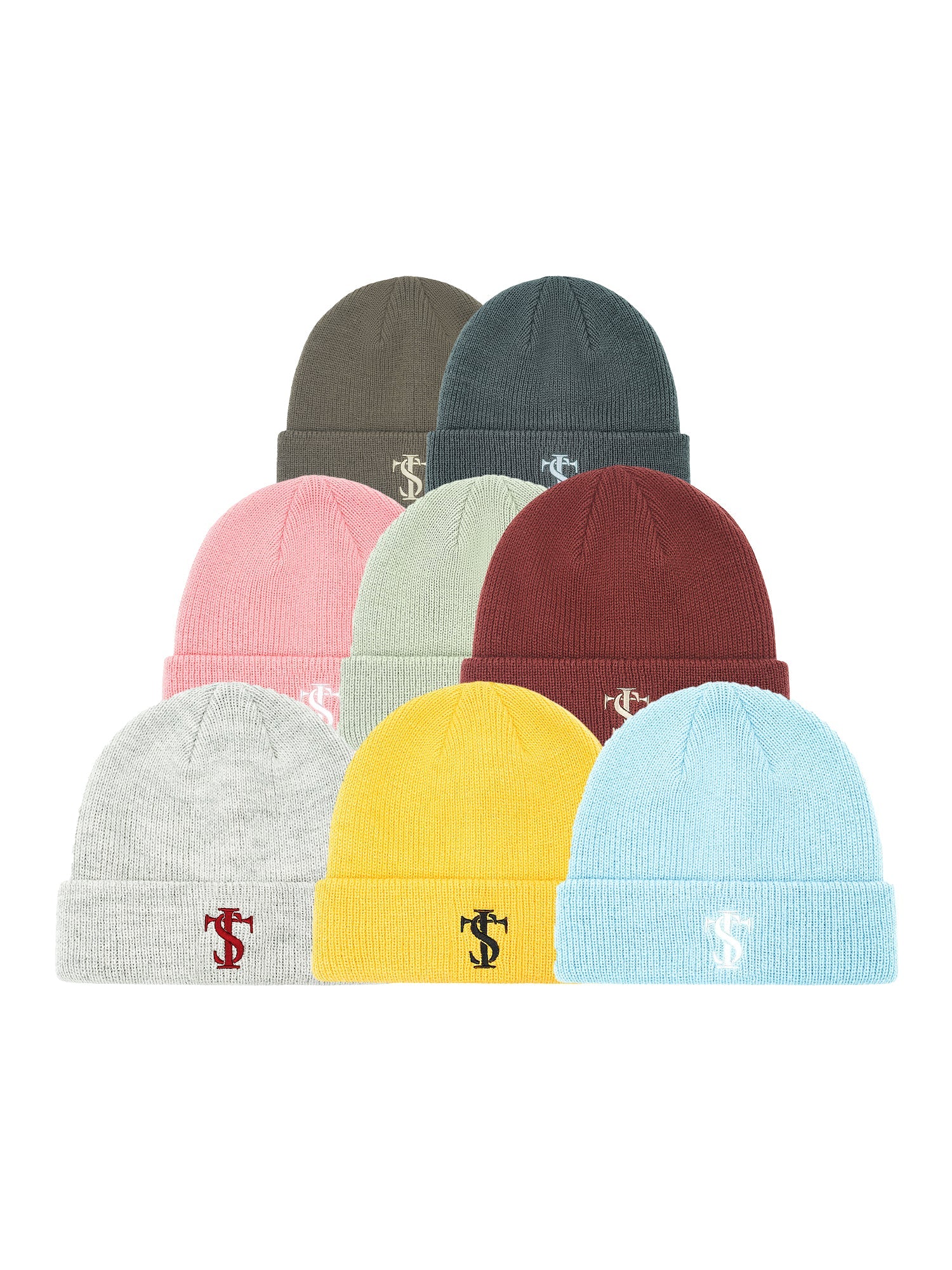 Small Town Kid Basic Logo Embroidery Beanie