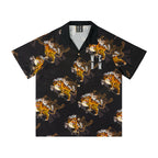 MEDM Tiger Full Printed Short Sleeved Hawaiian Shirt