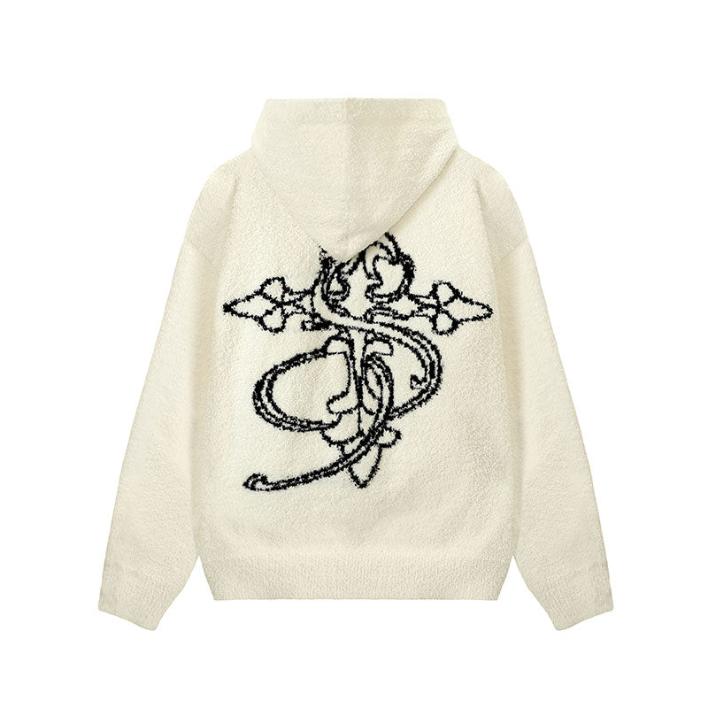 Small Town Kid Cross Logo Fleece Hoodie