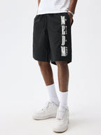 MEDM Nylon Letter Logo Sports Shorts