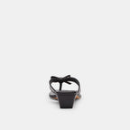 Coach Outlet Bow Thong Kitten Heel