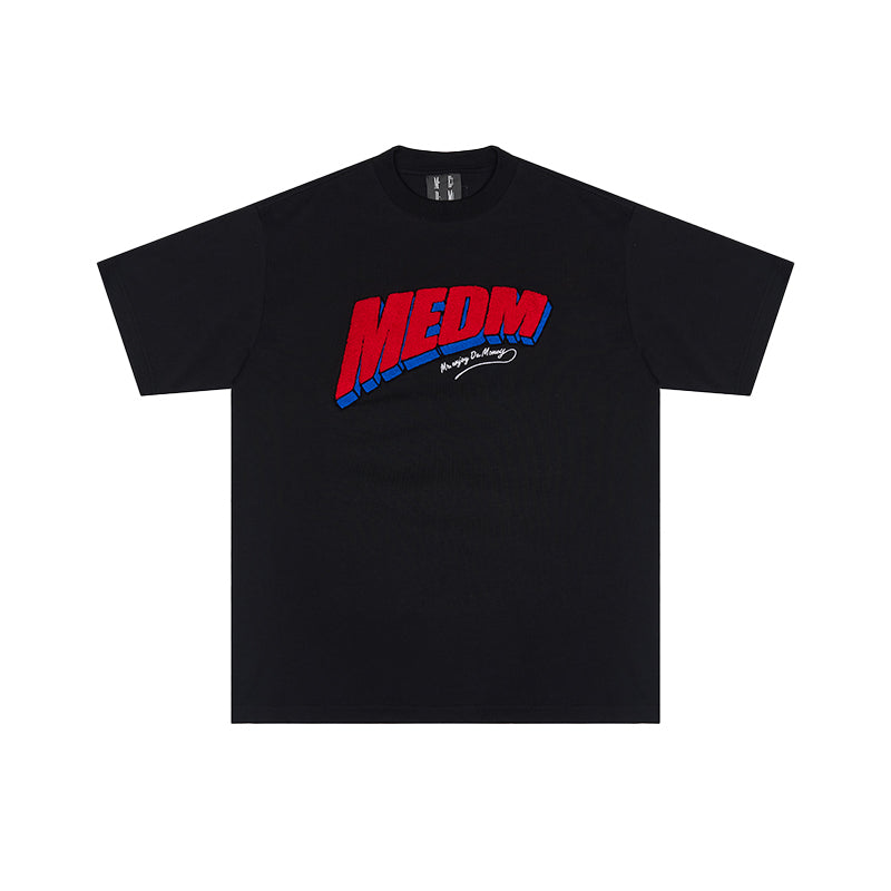 MEDM Oblique Row Logo Tee