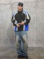F2CE 3D Embroidery Logo Lapel Polo